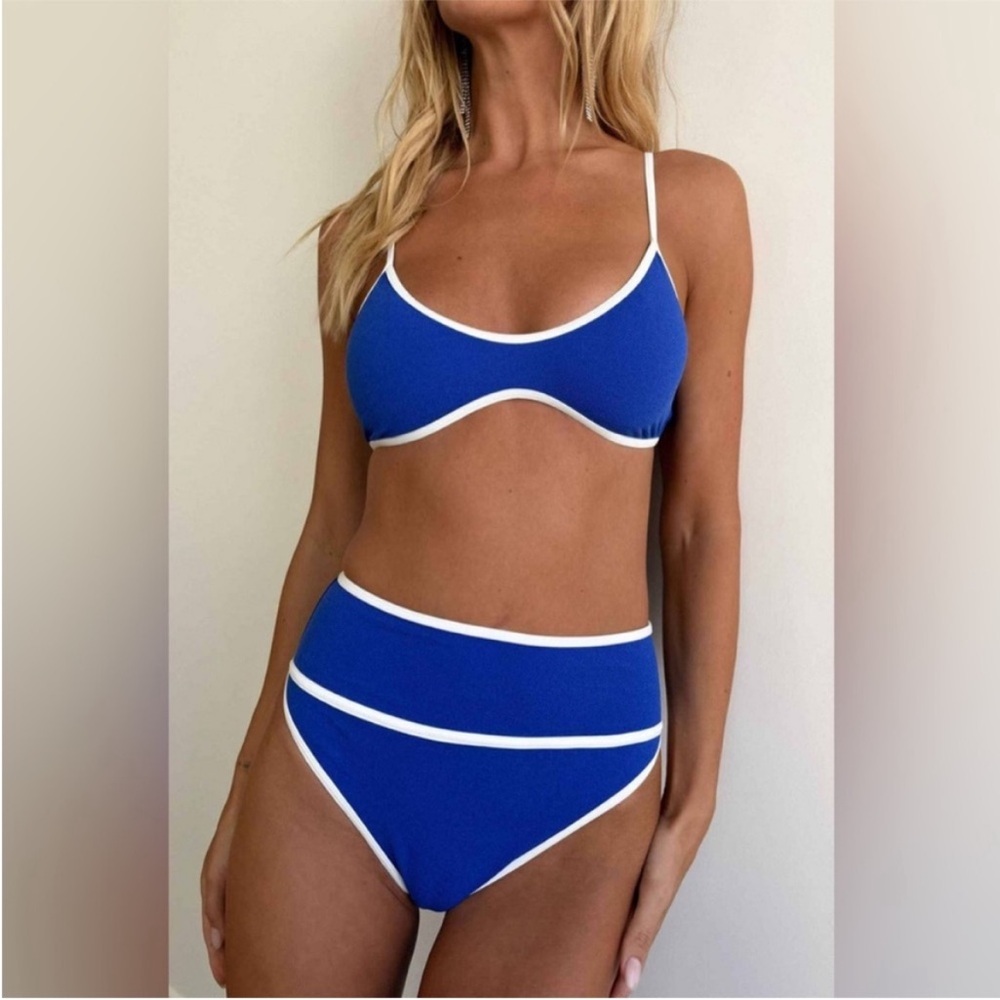 Beach Riot Leona Bikini Top Size S
